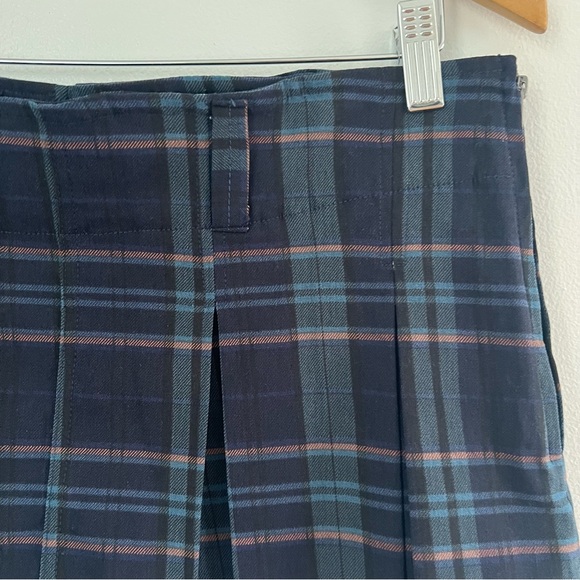 Almost Famous Y2K Plaid Pleated Skirt Skort Medium Academia School Girl Goth - Picture 2 of 7